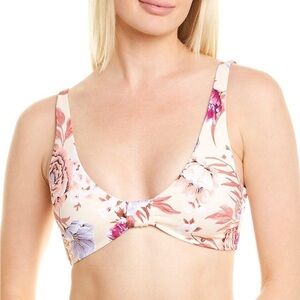 Tori Praver Floral Swim Top